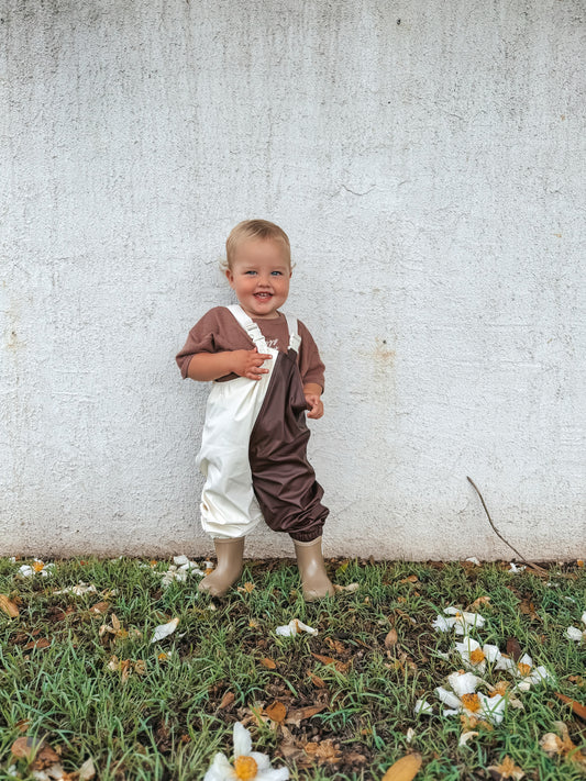Overalls Chocolate & Cream