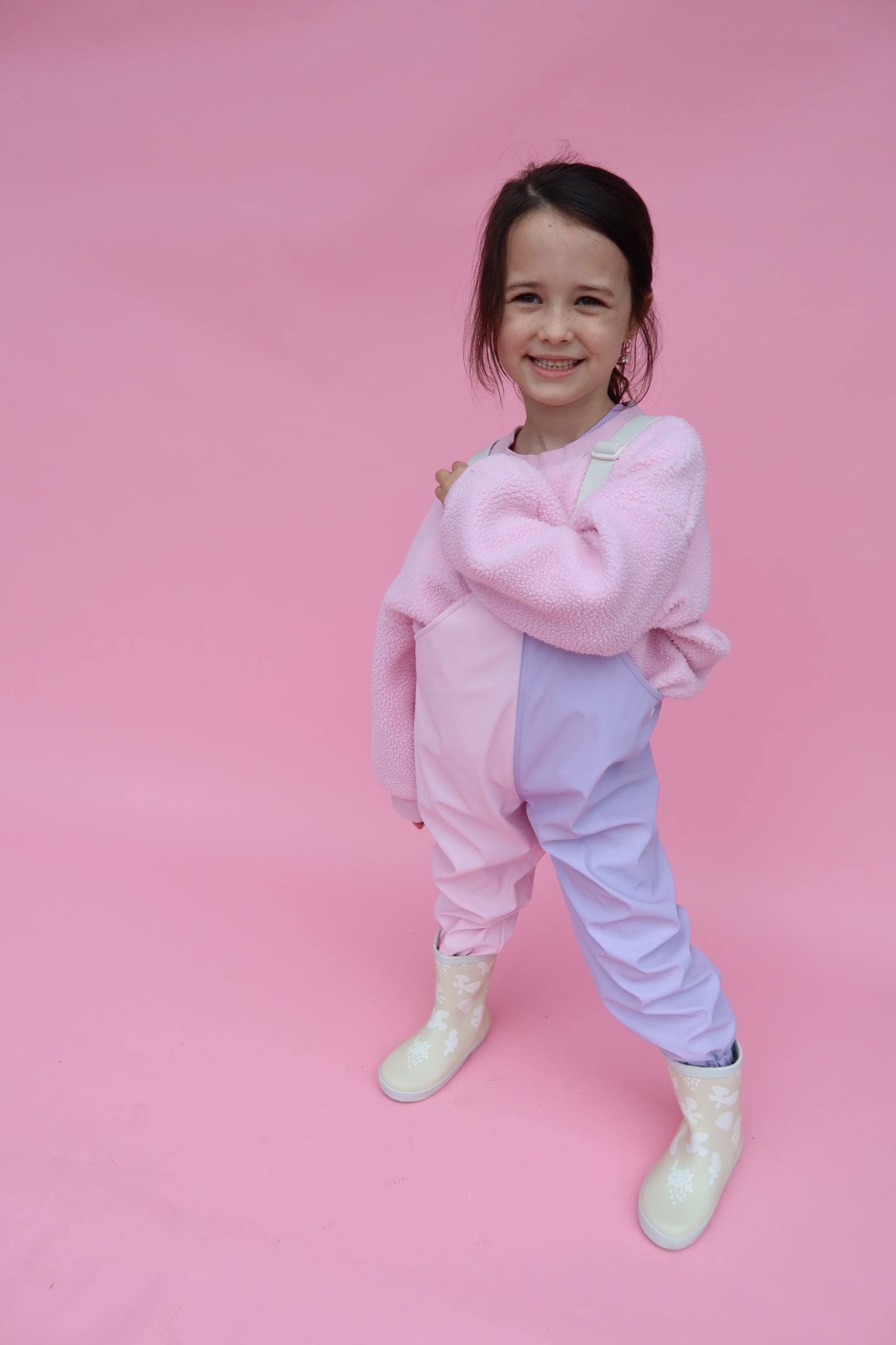 Overalls Lilac & Fairy Floss