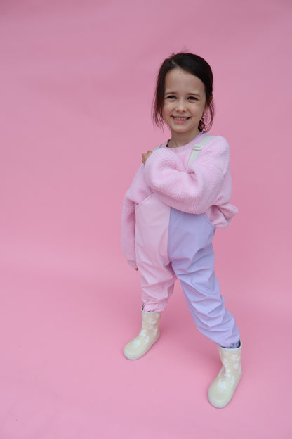 Overalls Lilac & Fairy Floss