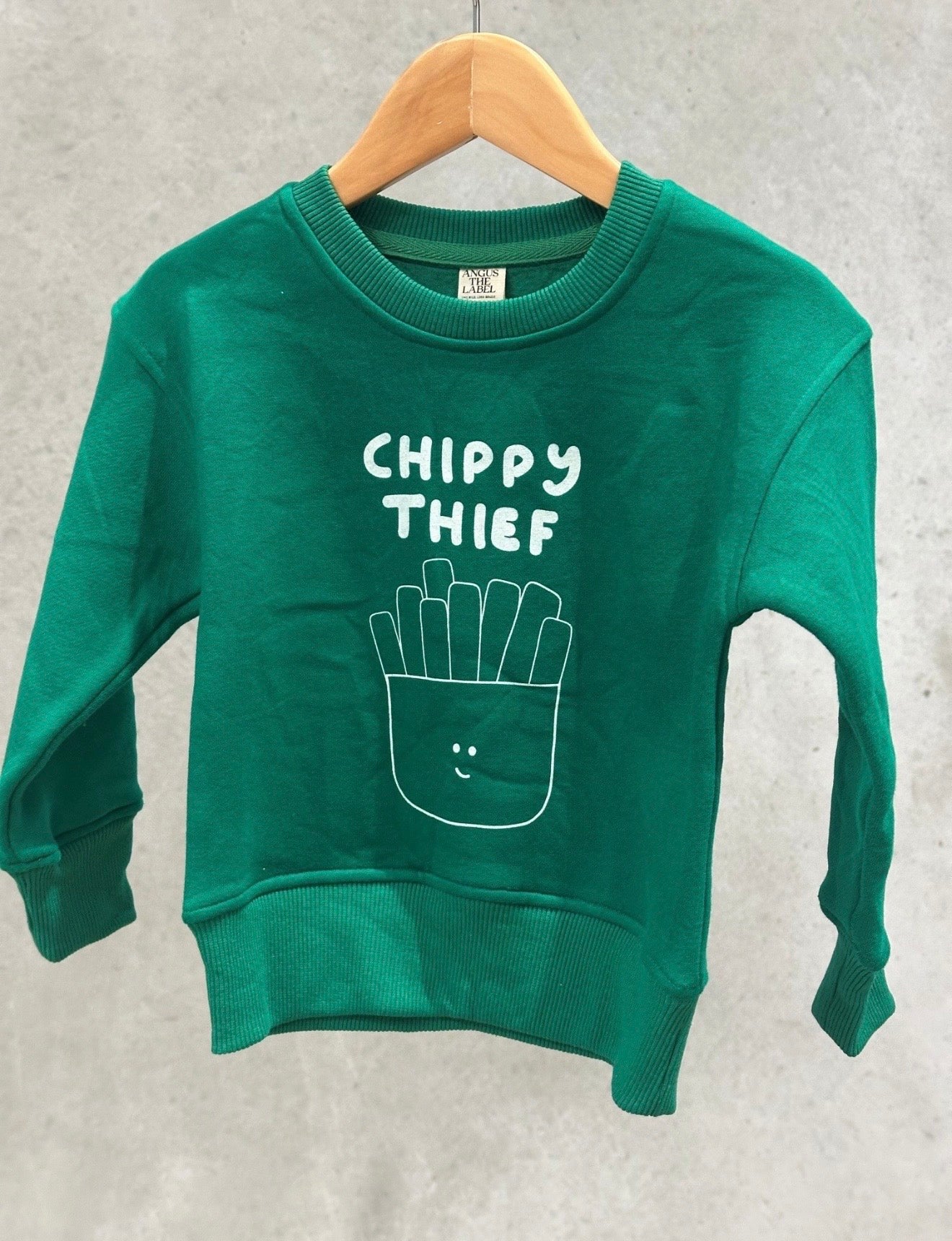 Angus the label Chippy Thief Sweater