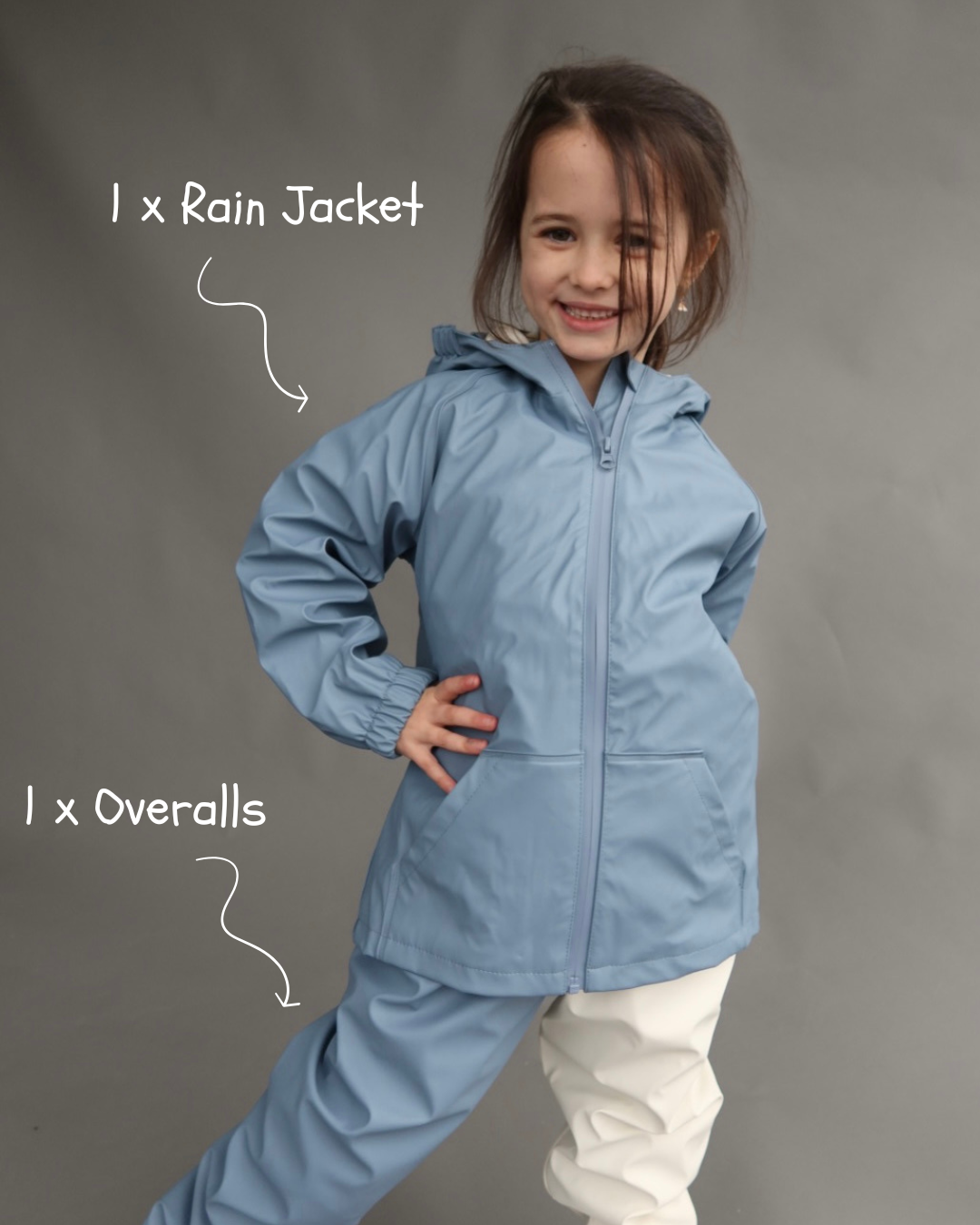 La La Luna rainwear for little winter adventures
